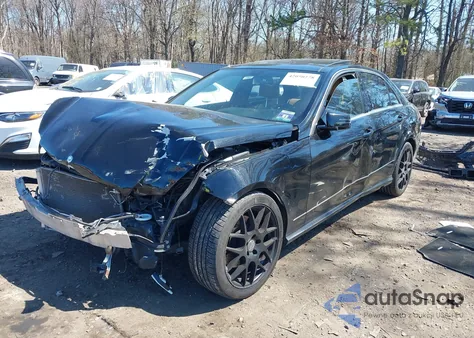 2013 Mercedes-Benz E 350 4Matic из США, поврежденный, VIN WDDHF8JBXDA708455